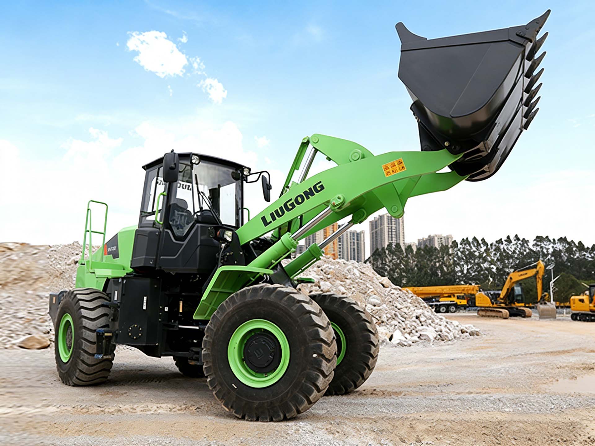 LIUGONG CLG860HE 6ton Electric front end loader